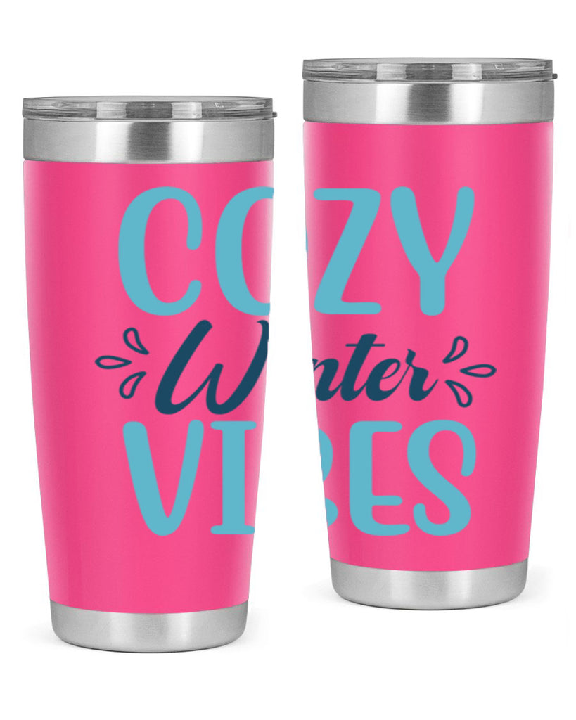 cozy winter vibes 65#- winter- Tumbler