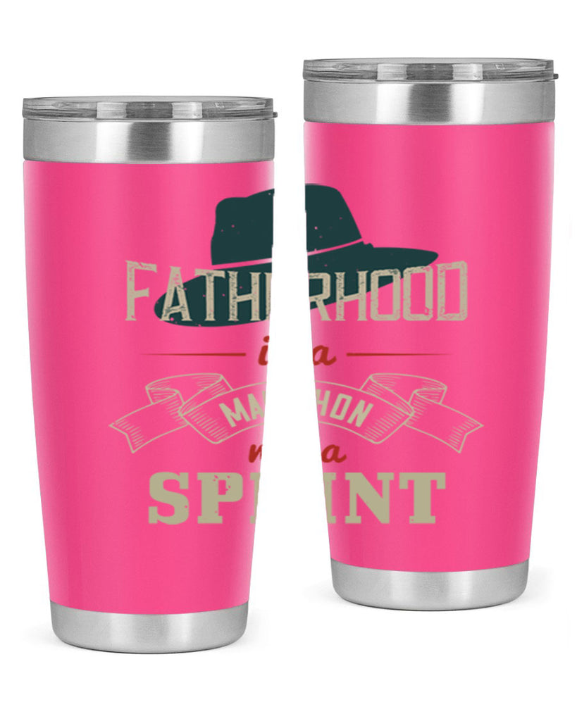 fatherhood is a marathon 227#- fathers day- Tumbler