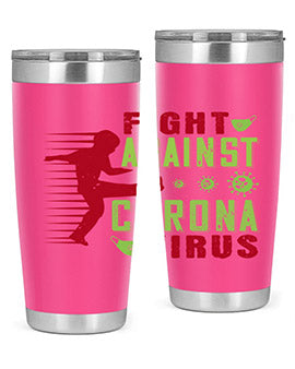 fight against corona virus Style 41#- corona virus- Tumbler