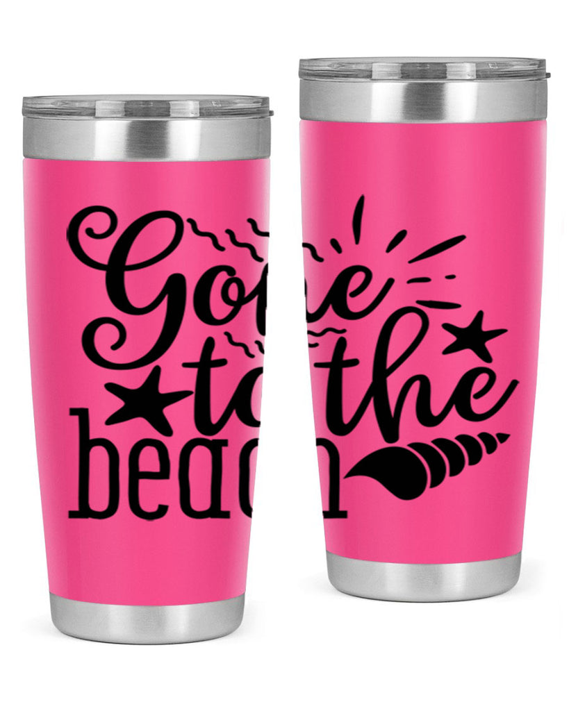 gone to the beach Style 100#- summer- Tumbler