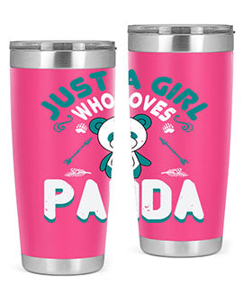 just a girl who loves panda 21#- Bears- Tumbler