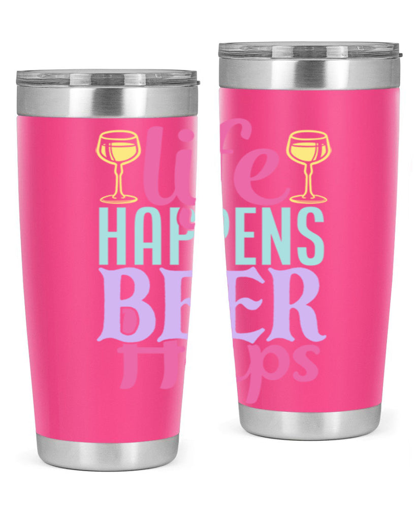 life happens beer helps 141#- beer- Tumbler