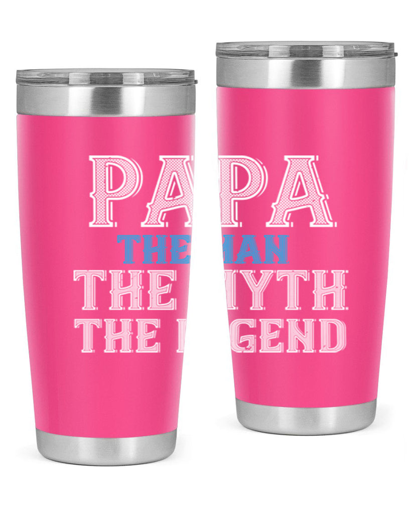 papa the man the myth the legend 15#- grandpa - papa- Tumbler