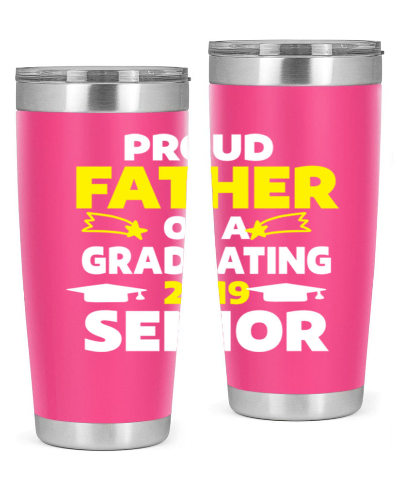 proud father of a graduating 264#- fathers day- Tumbler