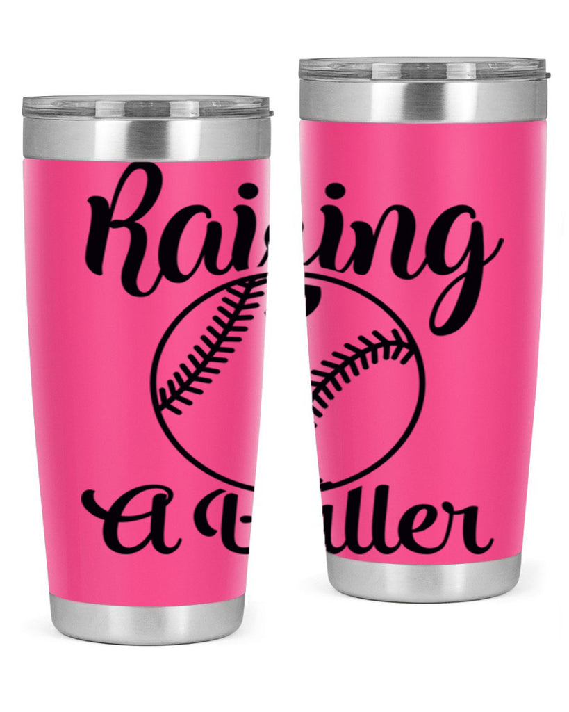 raising a baller 2277#- softball- Tumbler
