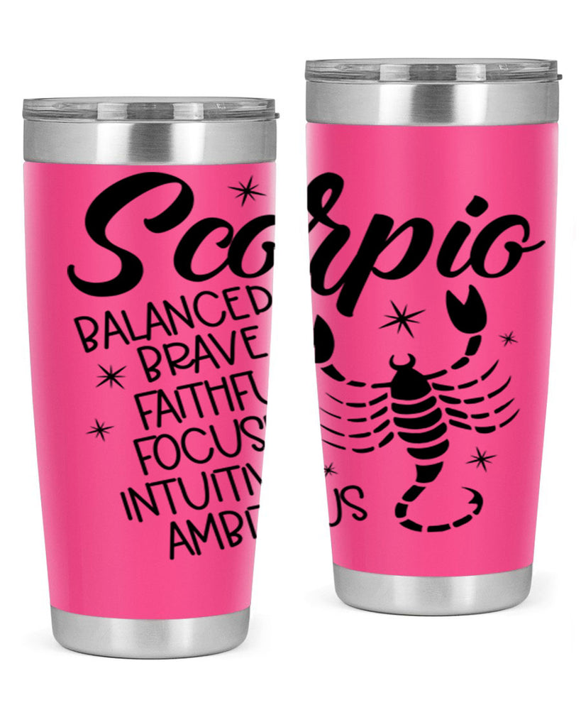 scorpio 436#- zodiac- Tumbler