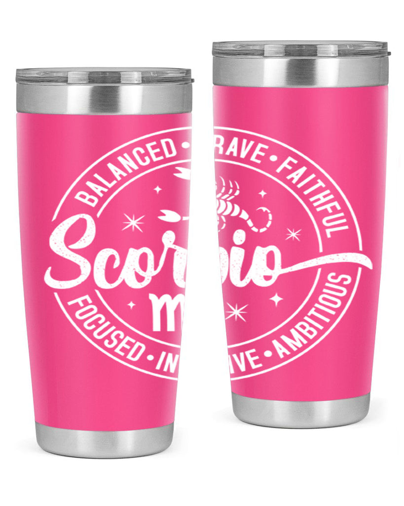 scorpio 439#- zodiac- Tumbler