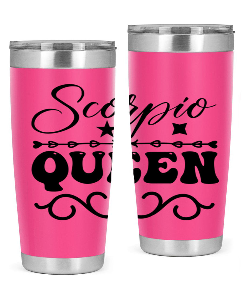 scorpio queen 447#- zodiac- Tumbler
