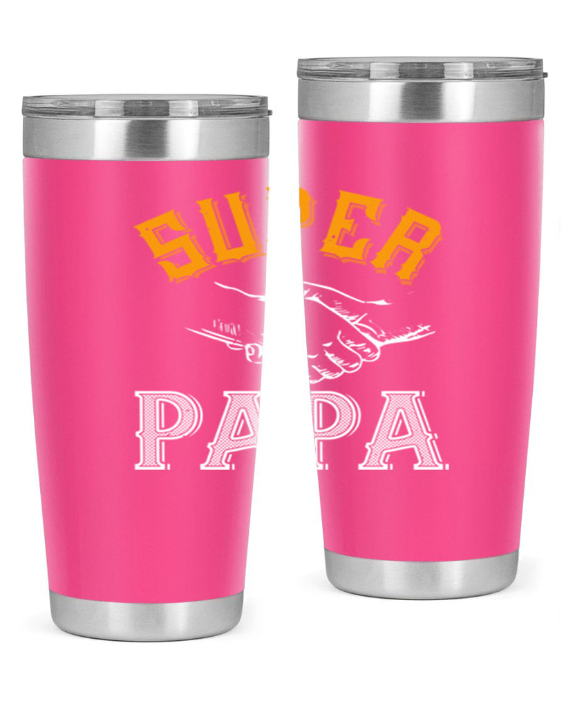 super papa 8#- grandpa - papa- Tumbler