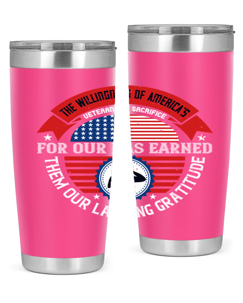 the willingness of americas 88#- Veterns Day- Tumbler