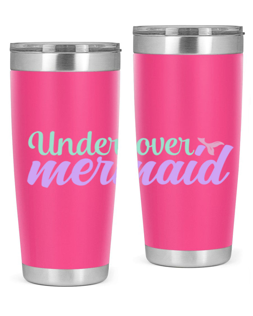 undercover mermaid 8#- mermaid- Tumbler