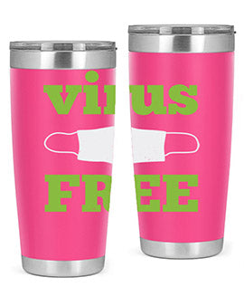 virus free Style 20#- corona virus- Tumbler