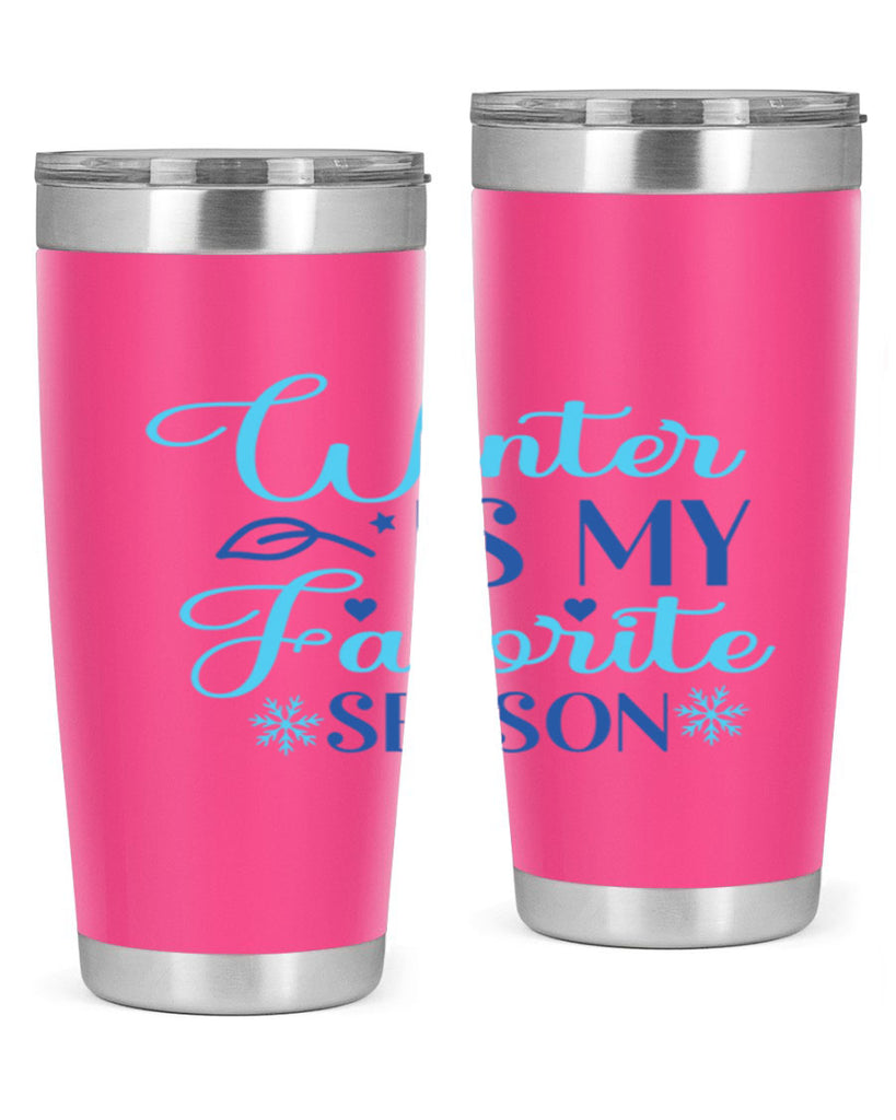 winter is my favorite season 511#- winter- Tumbler