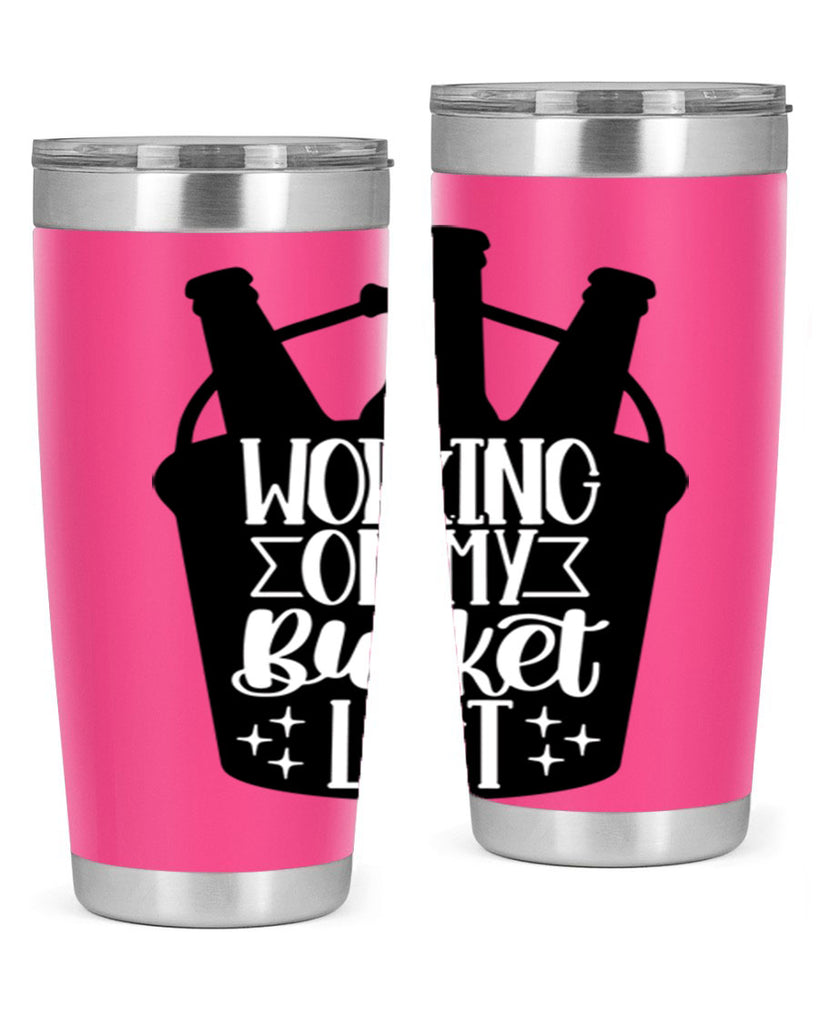 working on my bucket list 14#- beer- Tumbler