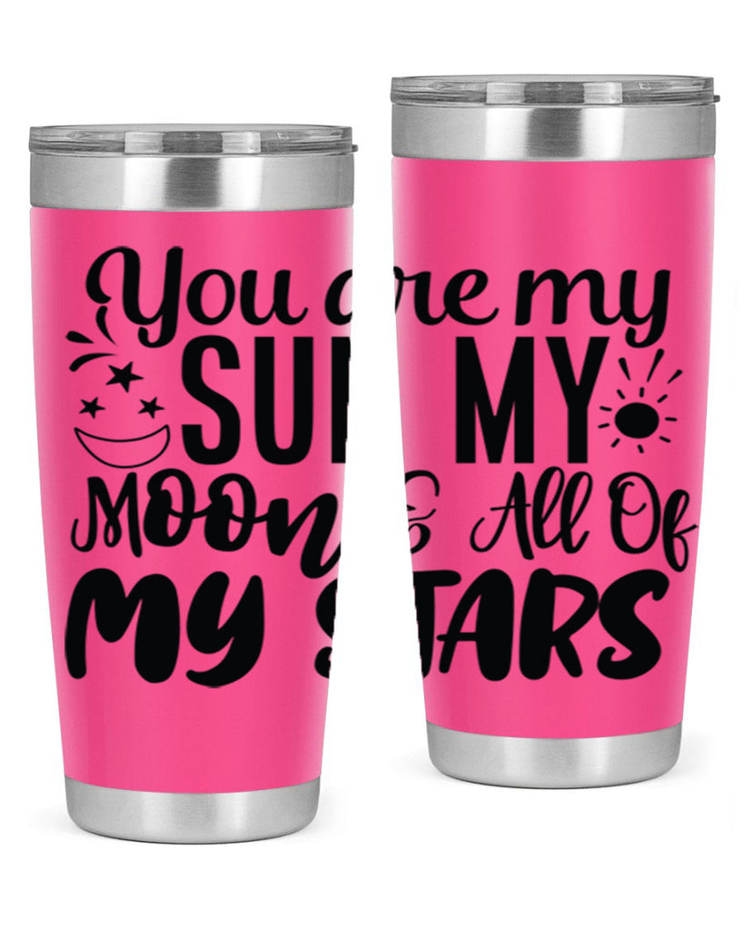 you are my sun my moon all of my stars 4#- family- Tumbler