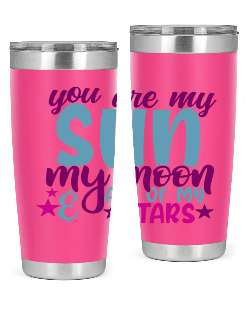 you are my sun my moon all of my stars 6#- family- Tumbler