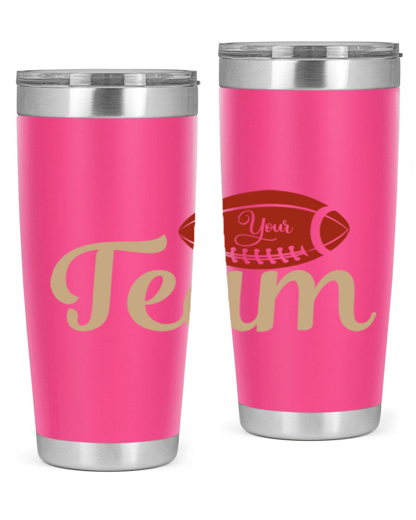 your team 2271#- softball- Tumbler