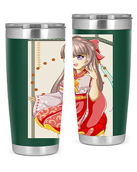 A beautiful and happy girl with kimono 104#- anime- Tumbler