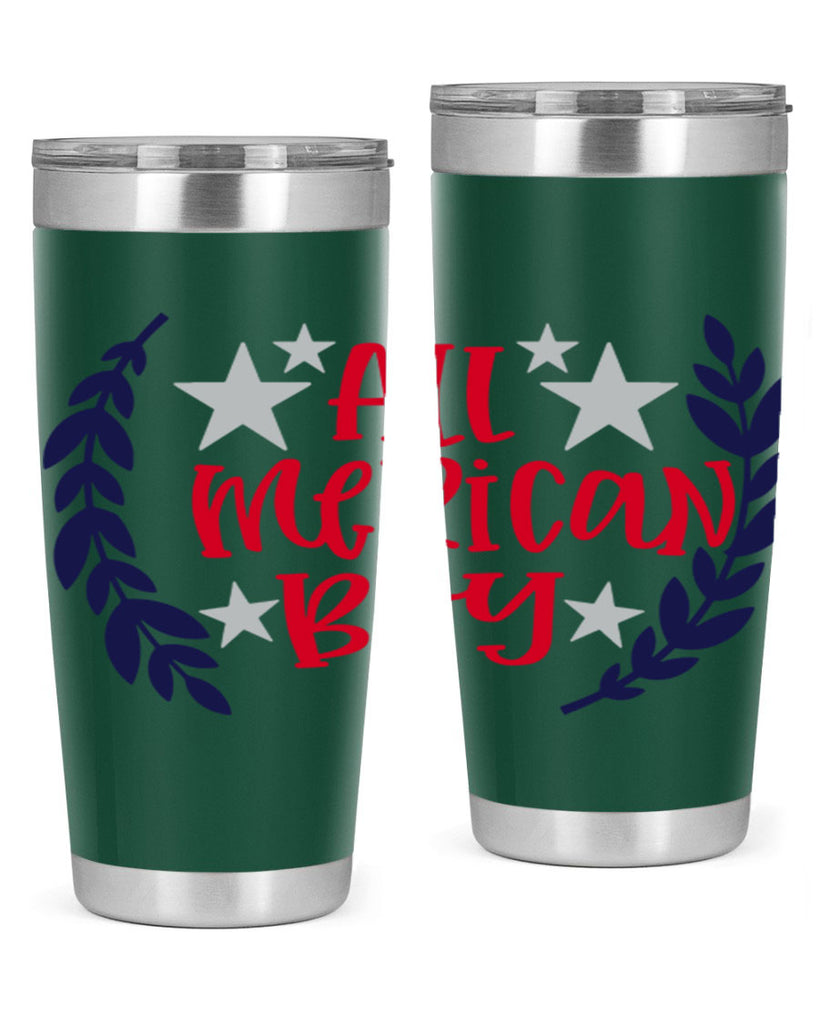 All Merican Boy Style 143#- Fourt Of July- Tumbler