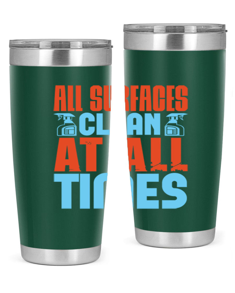 All surfaces clean at all times Style 2#- cleaner- tumbler