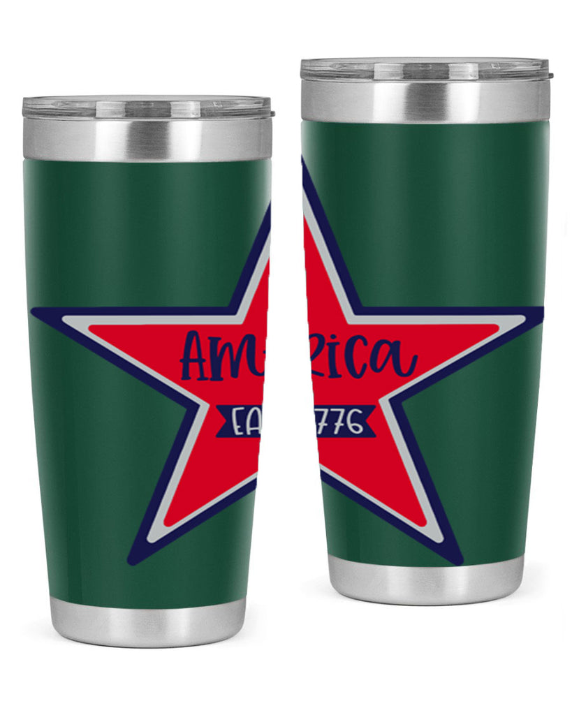 America East Style 144#- Fourt Of July- Tumbler