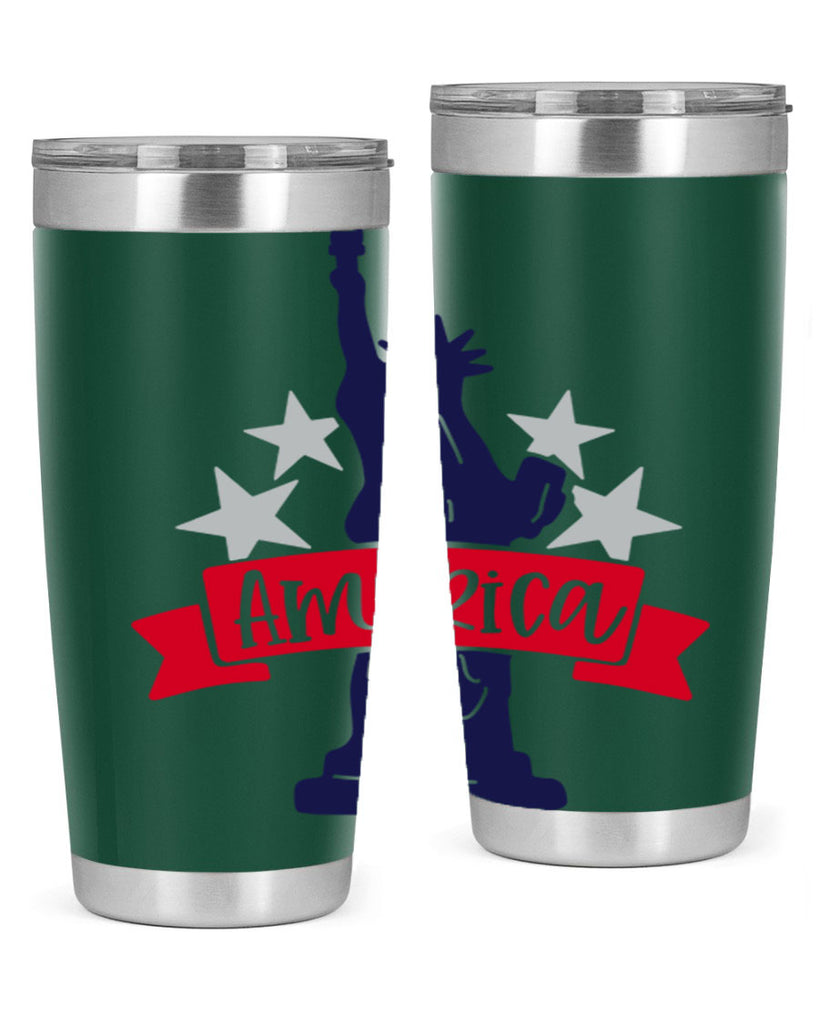 America Style 145#- Fourt Of July- Tumbler