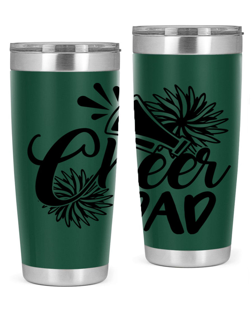 Cheer dad 1391#- cheer- Tumbler