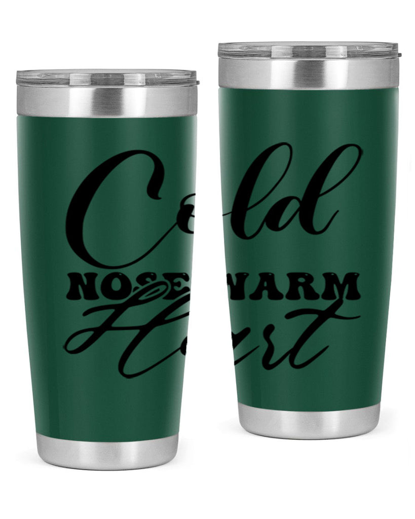 Cold nose warm heart 56#- winter- Tumbler