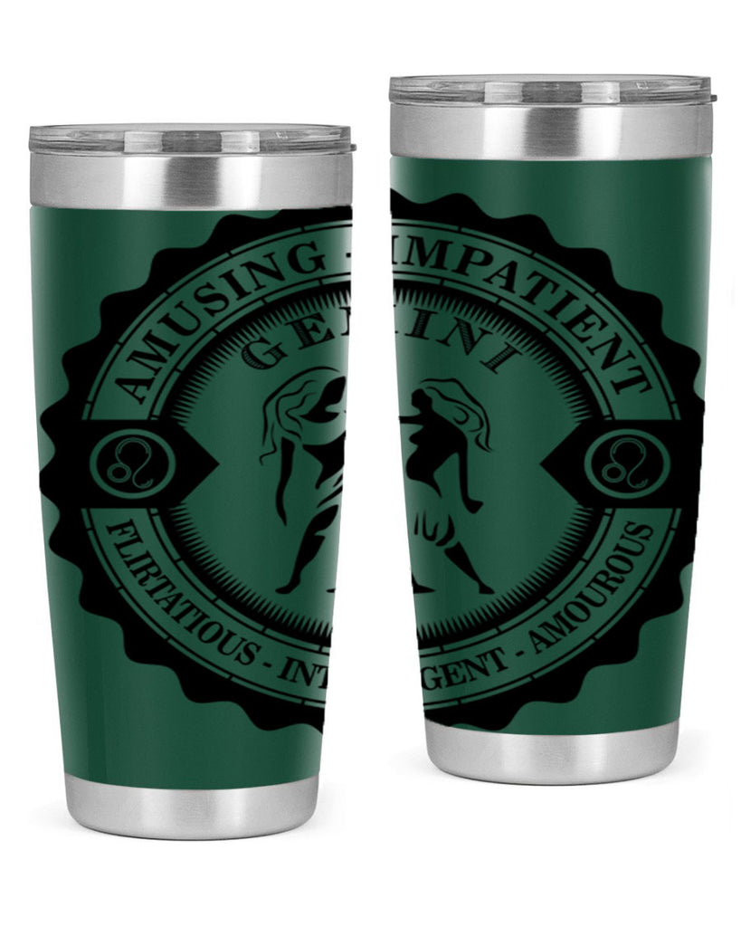 Gemini 11#- zodiac- Tumbler