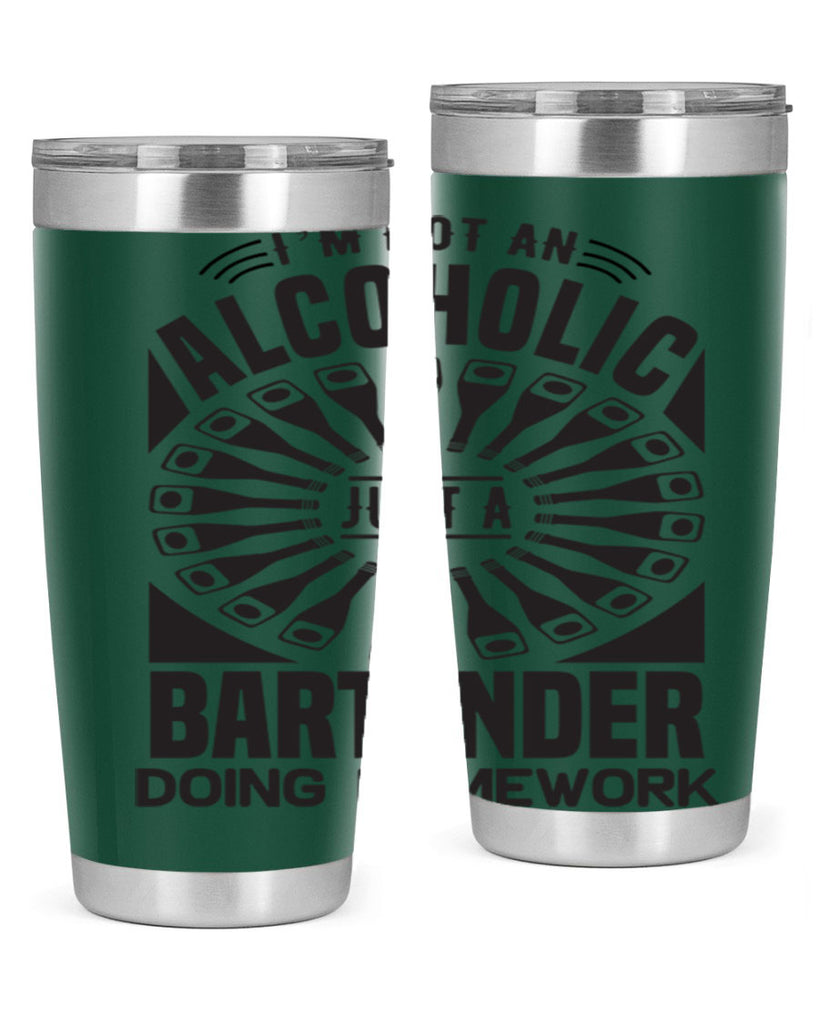 Im not an Style 18#- bartender- tumbler