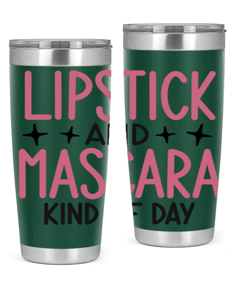 Lipstick and Mascara Kind of Day Style 57#- make up- Tumbler
