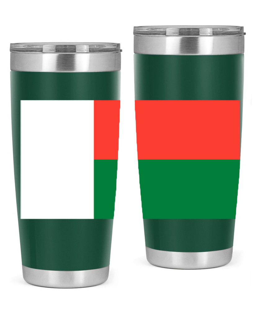 Madagascar 96#- world flags- Tumbler