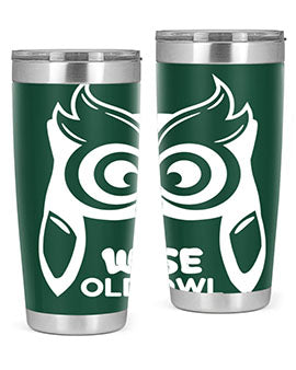 Owl Lover Wise Old Owl A TurtleRabbit 13#- owl- Tumblers