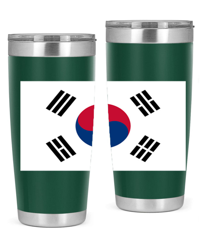 South Korea 35#- world flags- Tumbler