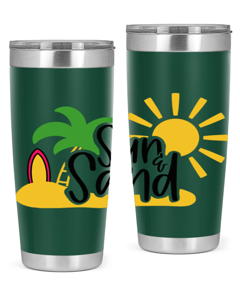 Sun Sand Style 17#- summer- Tumbler