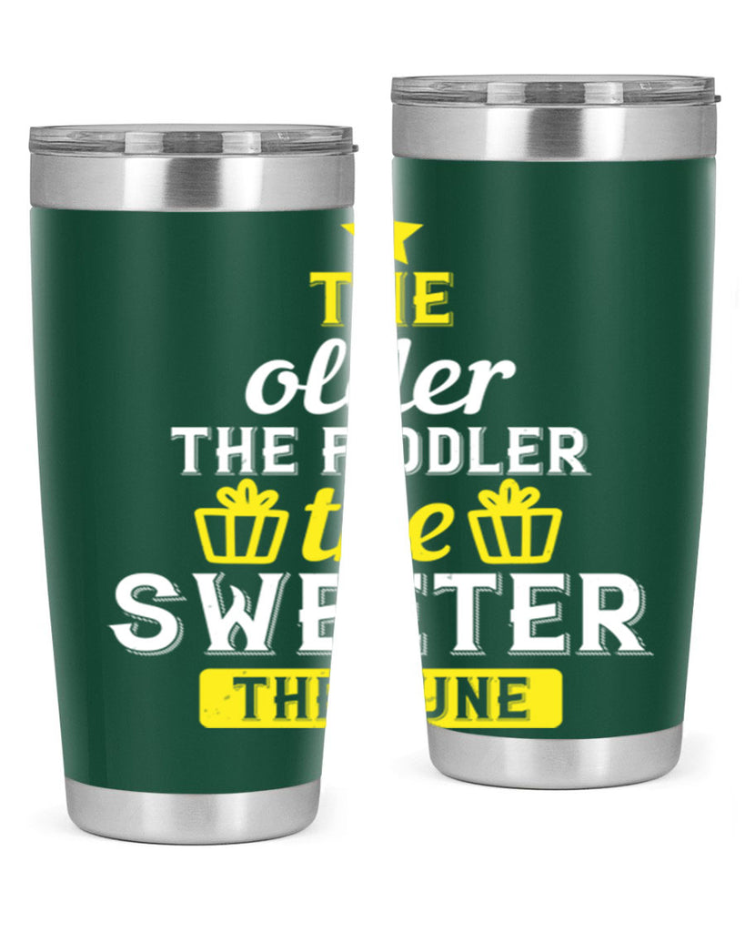 The older the fiddler the sweeter the tune Style 35#- birthday- tumbler
