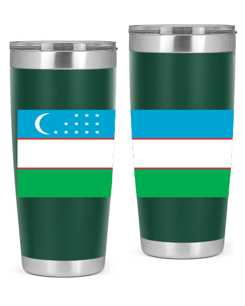 Uzbekistan 8#- world flags- Tumbler