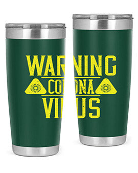 Warning Corona Virus Style 17#- corona virus- Tumbler