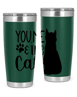 You Me The Cat Style 110#- cat- Tumbler