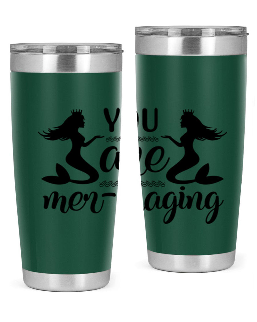 You are mermaging design 686#- mermaid- Tumbler