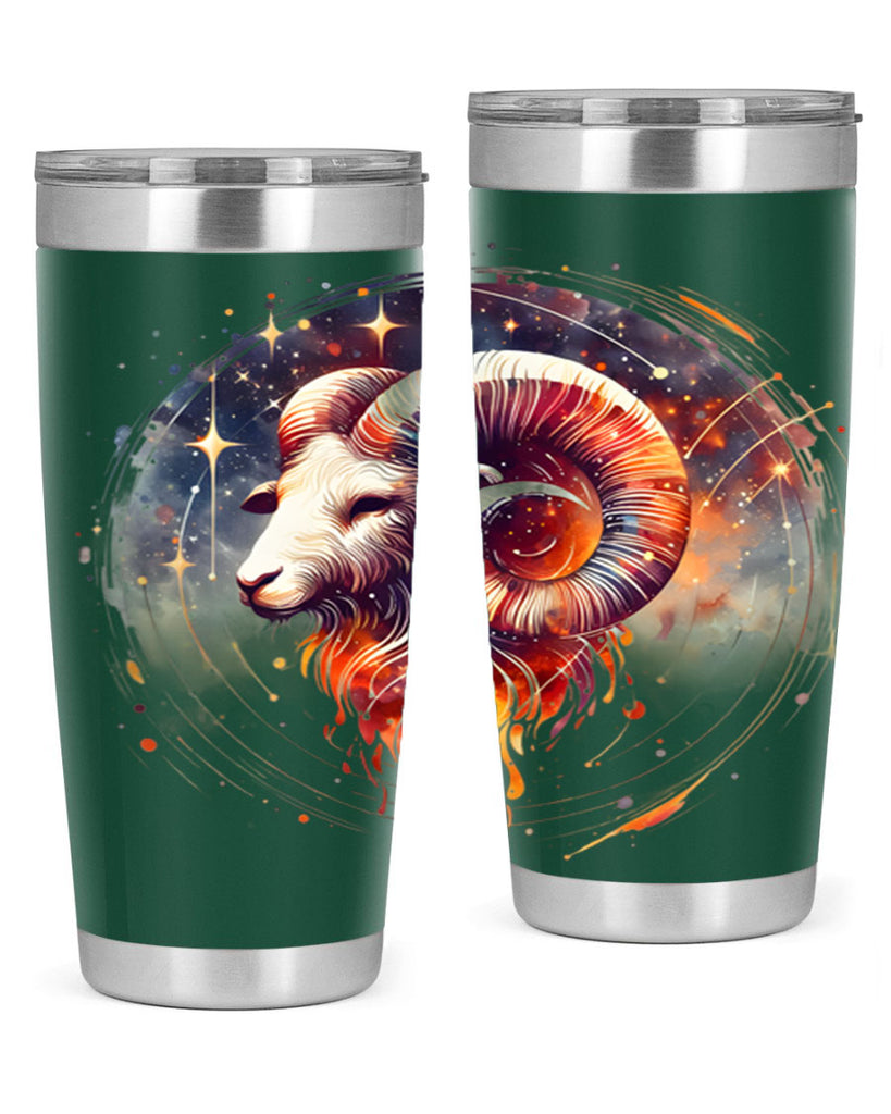 aries 125#- zodiac- Tumbler
