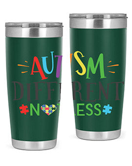 autism different not less Style 5#- autism- Tumbler