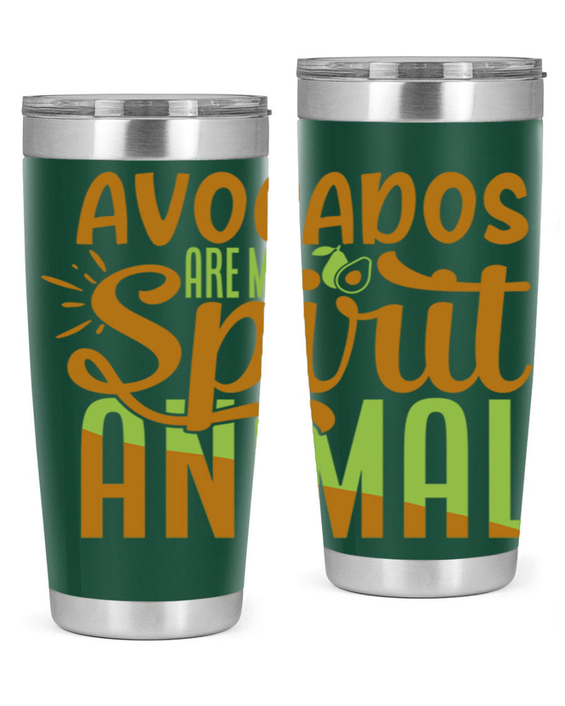 avocados are my spirit animal 9#- avocado- Tumbler