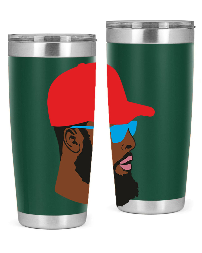 black man style 1#- black men - boys- tumbler