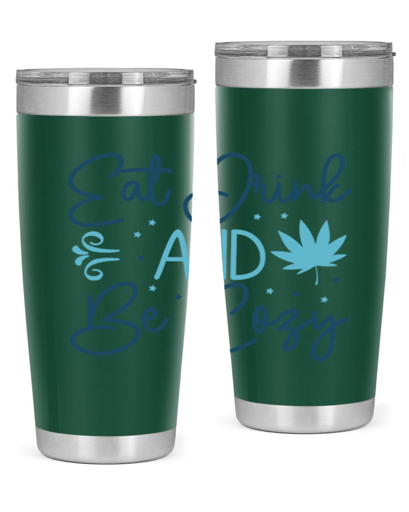 eat drink and be cozy 98#- winter- Tumbler