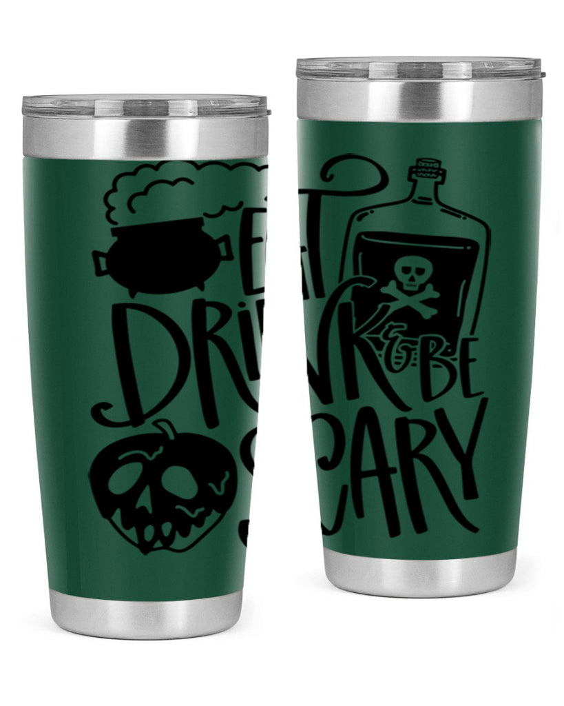 eat drink be scary 78#- halloween- Tumbler