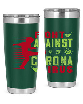 fight against corona virus Style 41#- corona virus- Tumbler