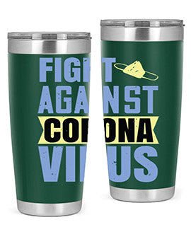 fight against corona virus Style 42#- corona virus- Tumbler