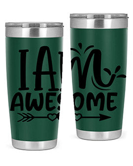 i am awesome Style 19#- autism- Tumbler