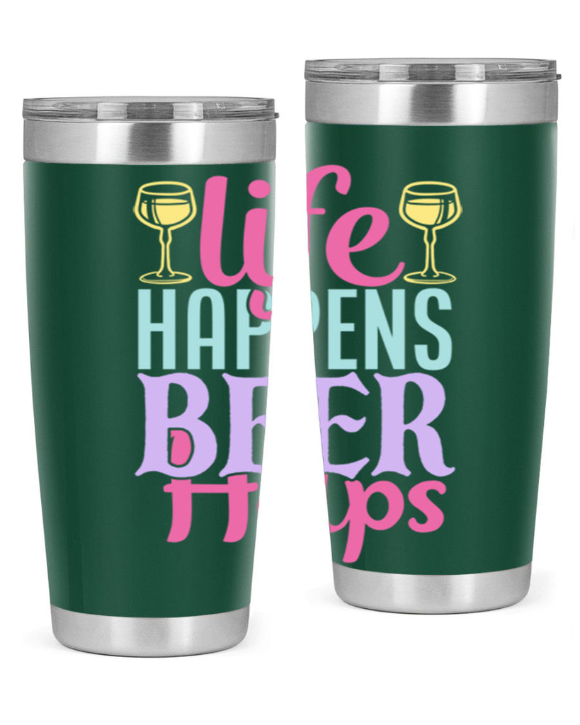 life happens beer helps 141#- beer- Tumbler